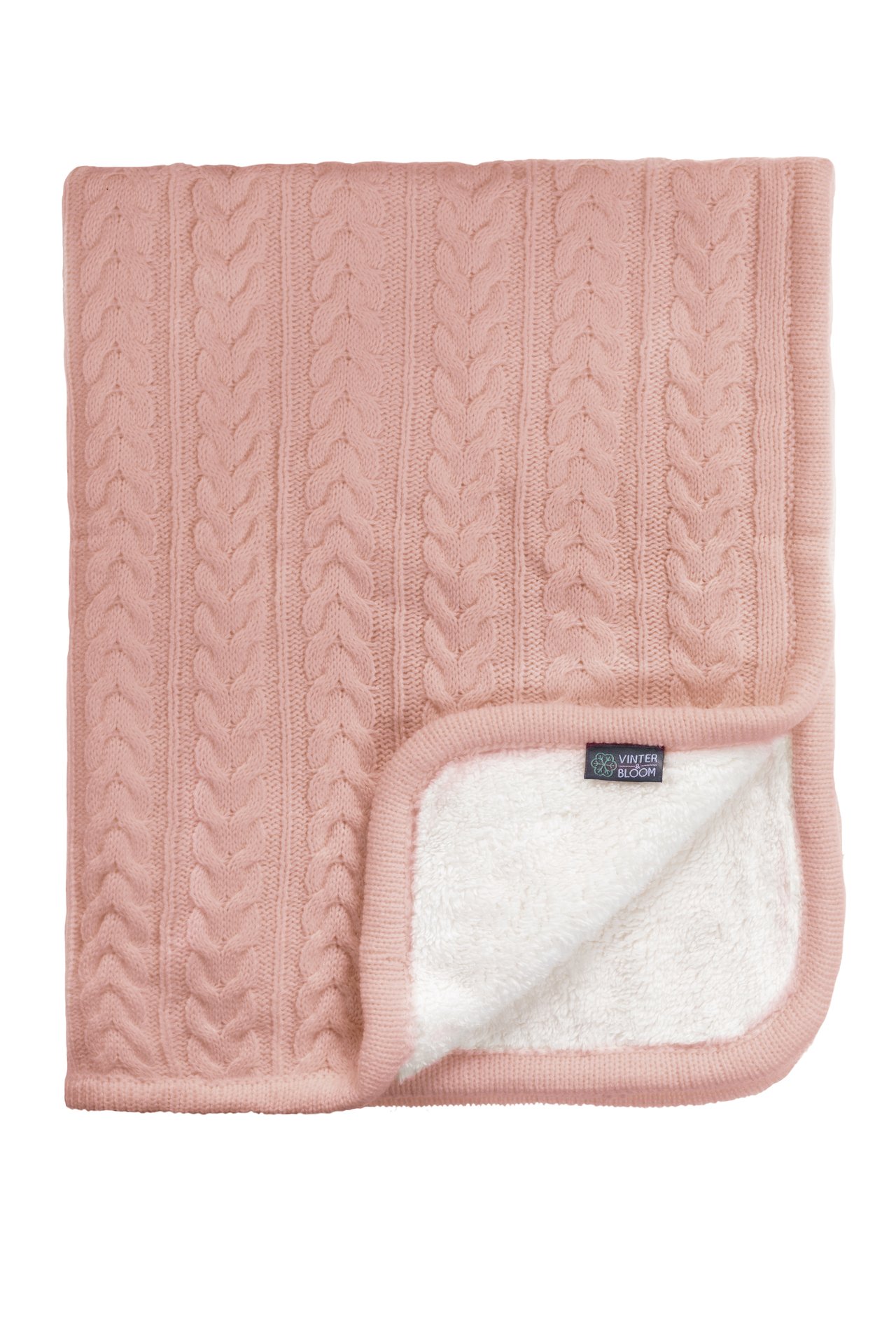 Vinter & Bloom Filt Cuddly Dusty Rose 1 st