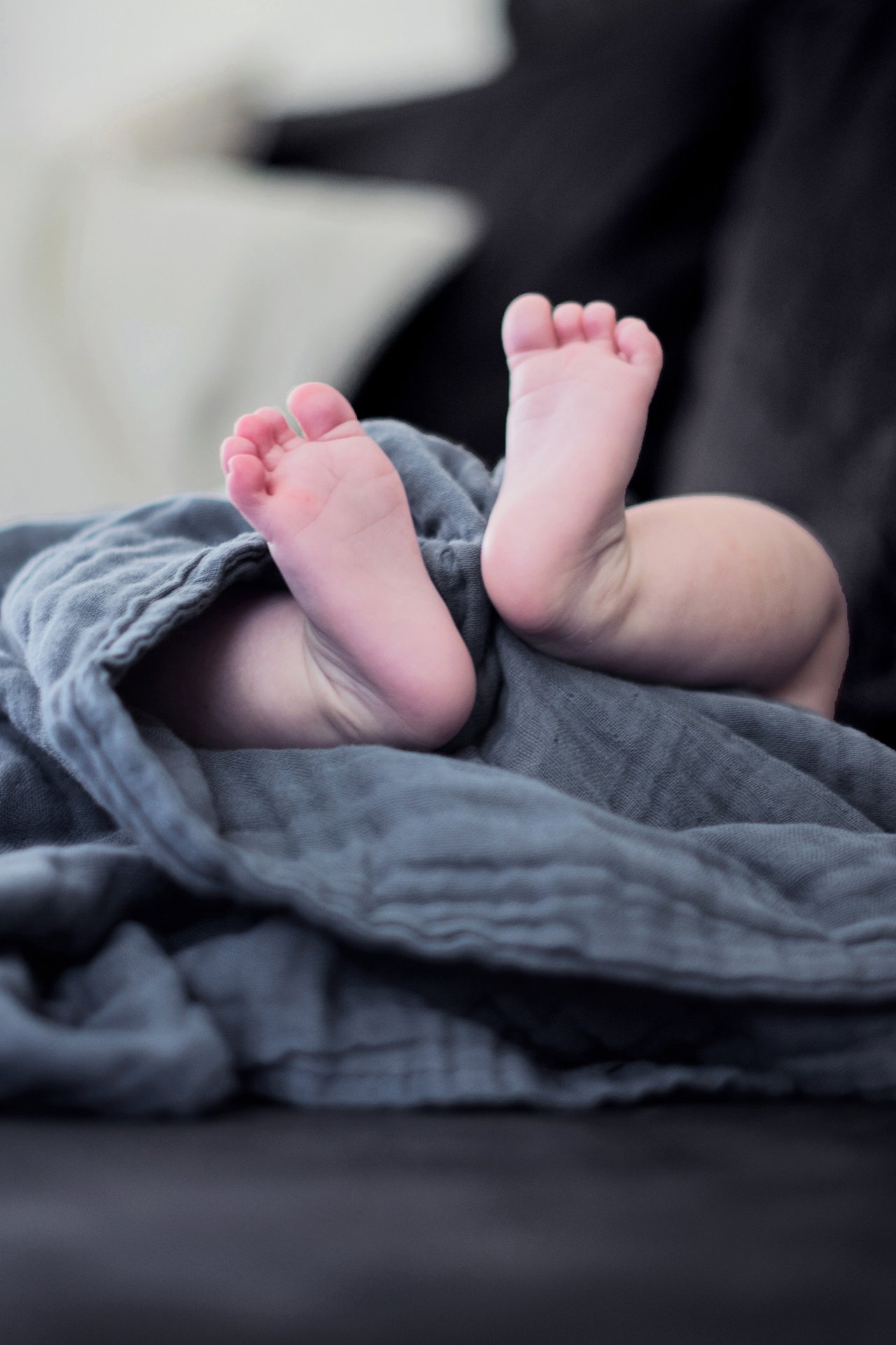 Vinter & Bloom Filt Layered Muslin EKO Steel Grey