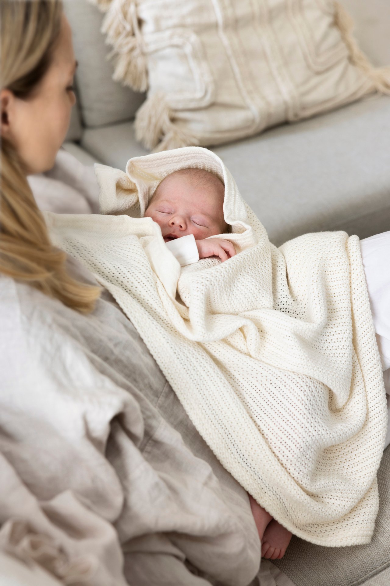 Vinter & Bloom Filt Soft Grid EKO Pearl White 1 st