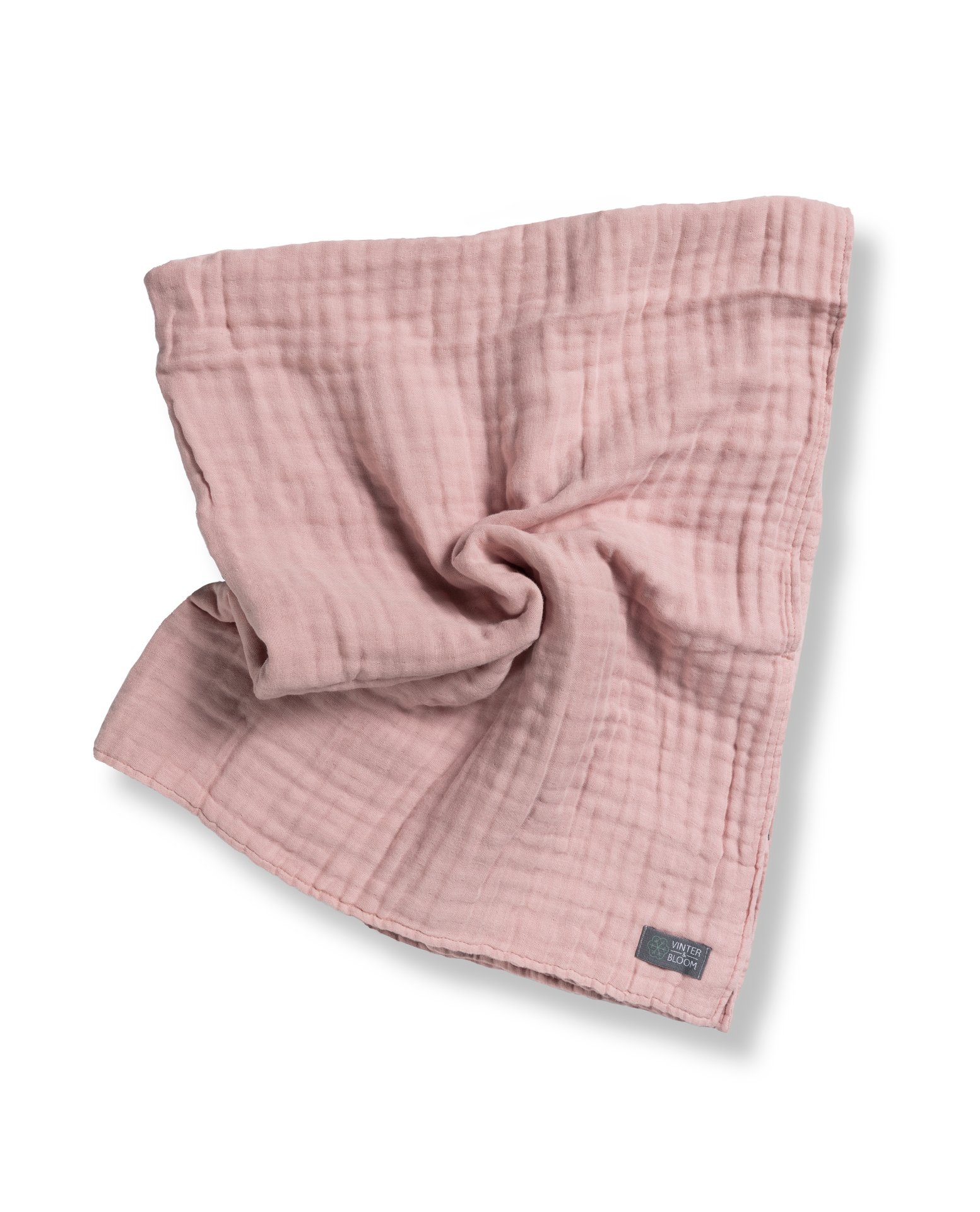 Vinter & Bloom Filt Layered Muslin EKO Silver Rose