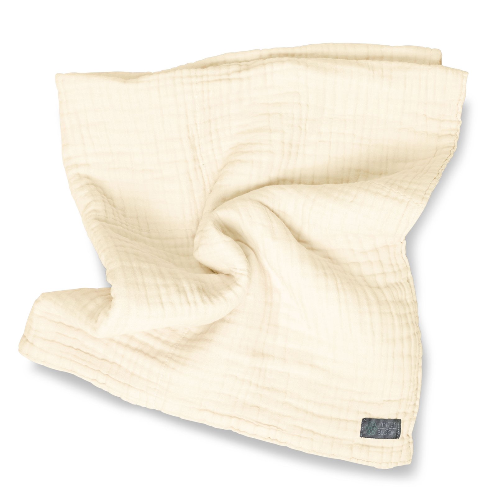 Vinter & Bloom Filt Layered Muslin EKO Pearl White