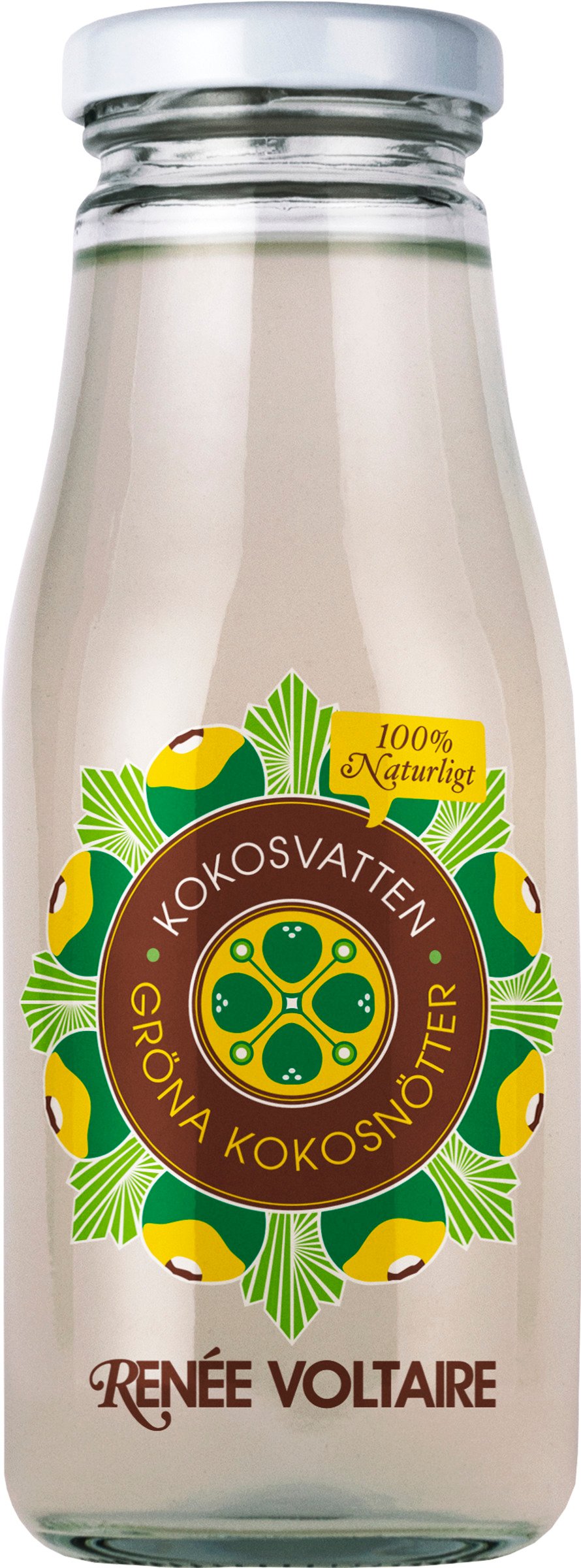 Renée Voltaire Kokosvatten - 100% gröna kokosnötter 250 ml