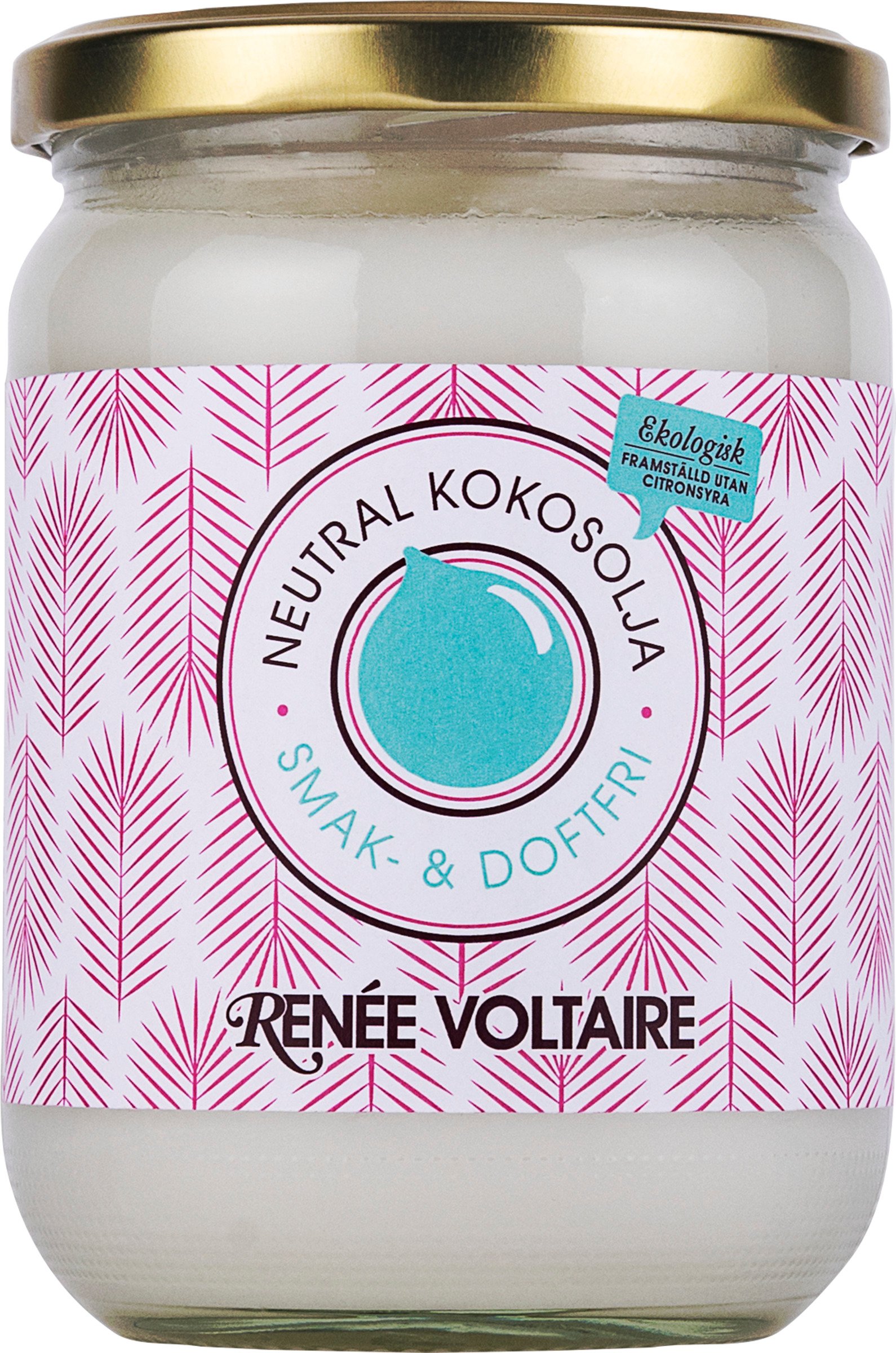 Renee Voltaire Neutral Kokosolja - Smak- & Doftfri 500 ml EKO