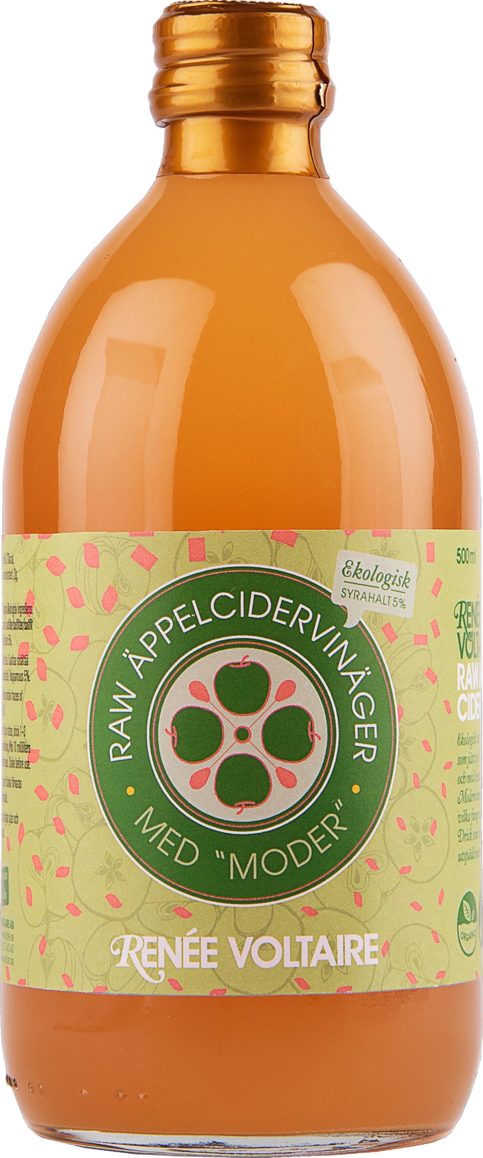 Renée Voltaire Raw Äppelcidervinäger Med Moder 500 ml