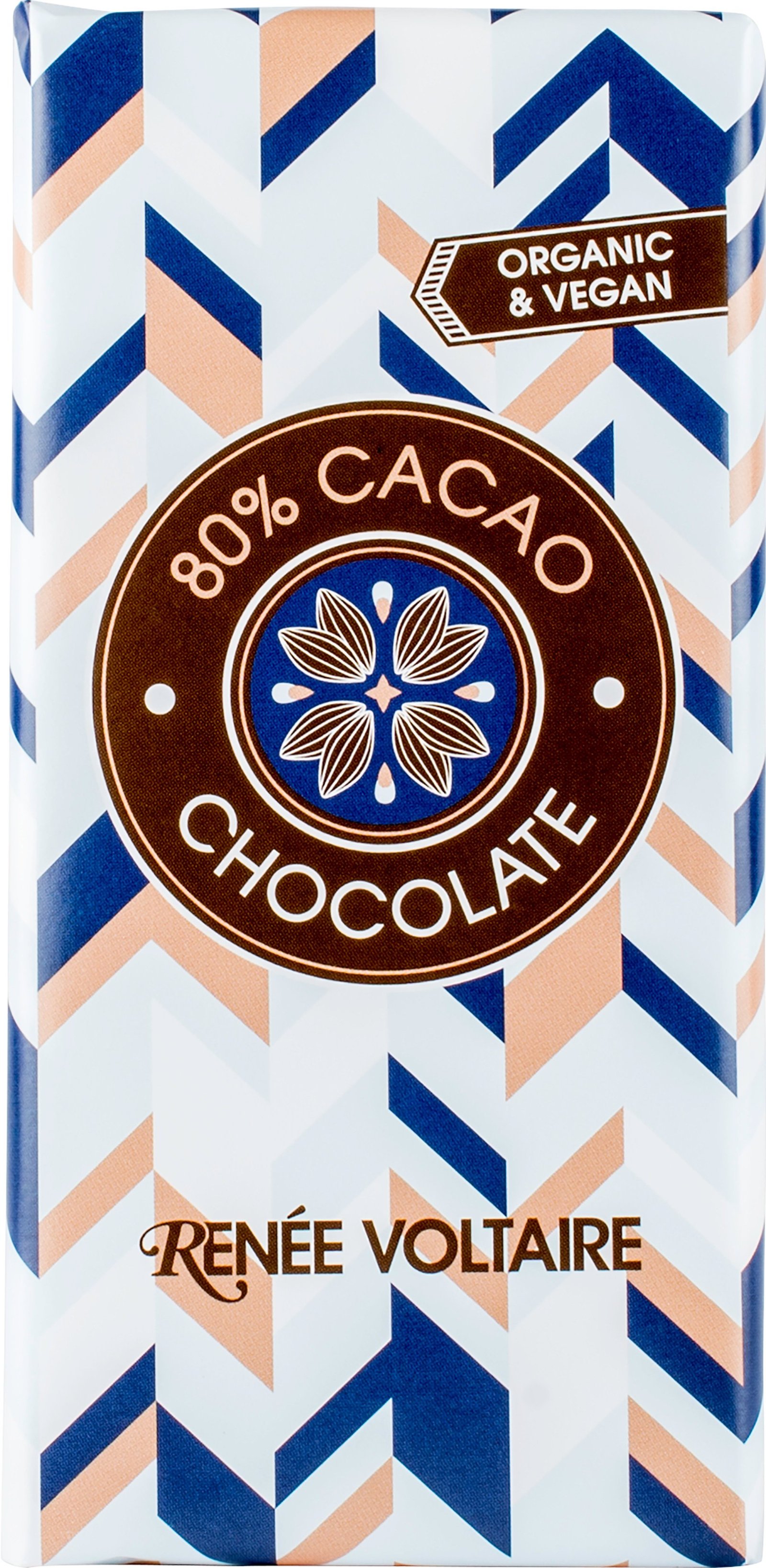 Renée Voltaire Mörk Chokladkaka 80% Kakao 80 g EKO