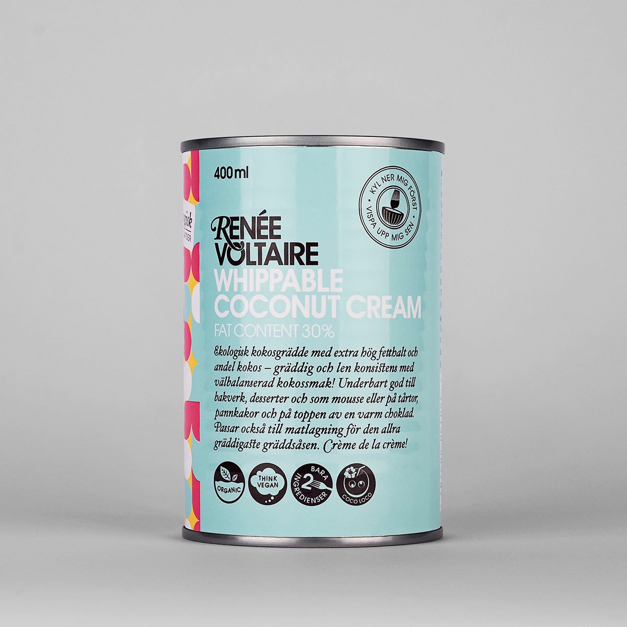 Renée Voltaire Vispbar Kokosgrädde - Fetthalt 30% 400 ml EKO