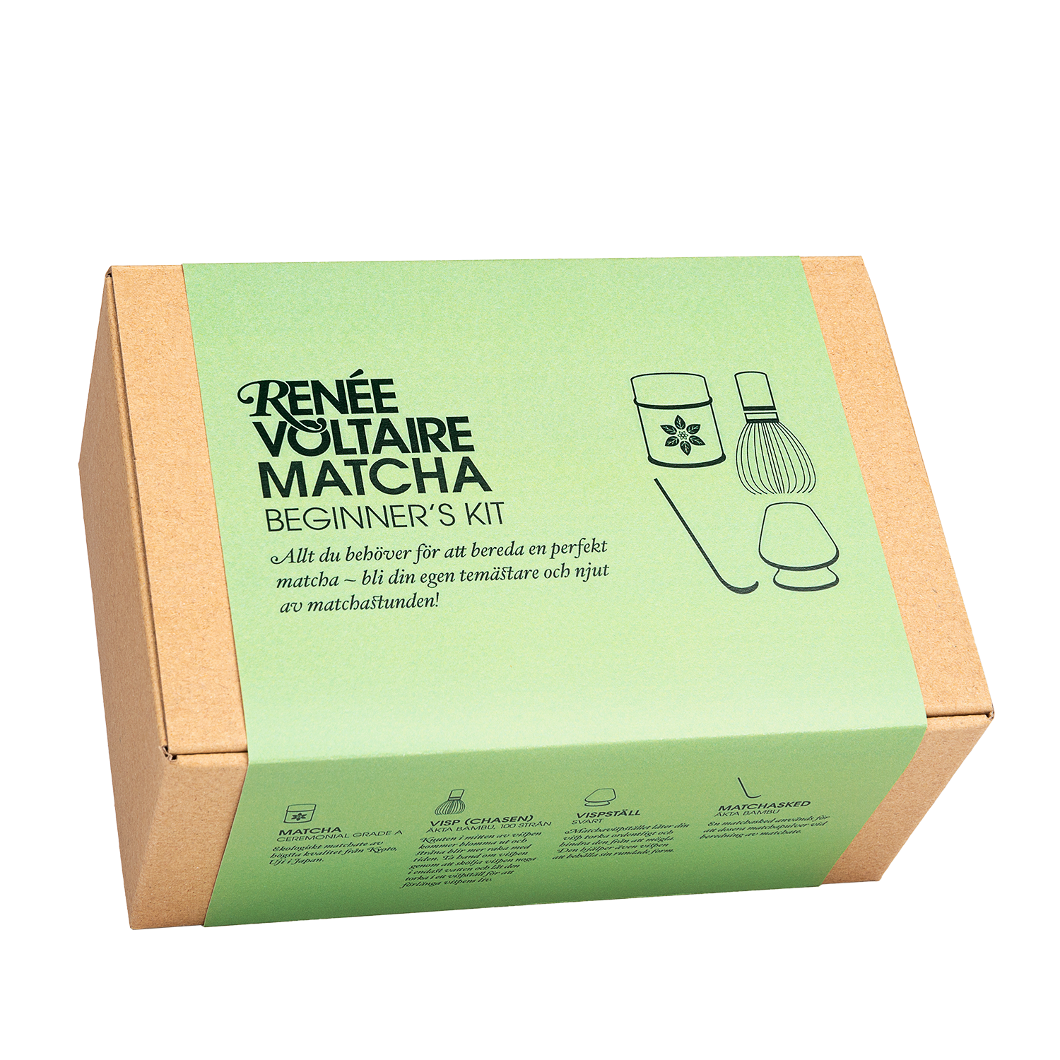 Renée Voltaire Matcha Start-kit 4 delar