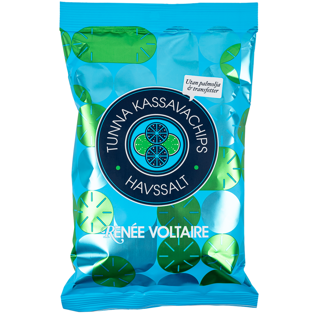 Renée Voltaire Tunna Kassavachips Havssalt 100 g