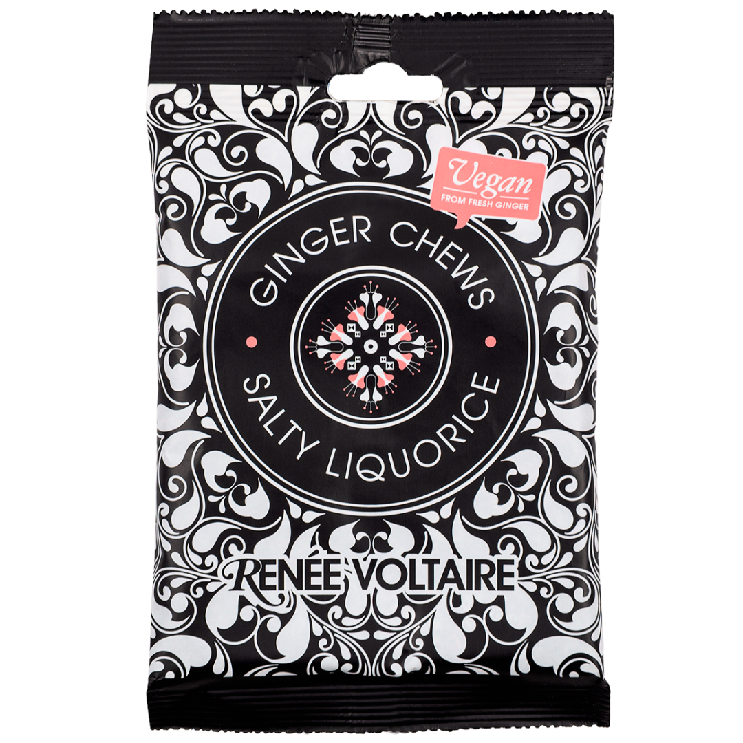 Renée Voltaire Ginger Chews Saltlakrits 84 g