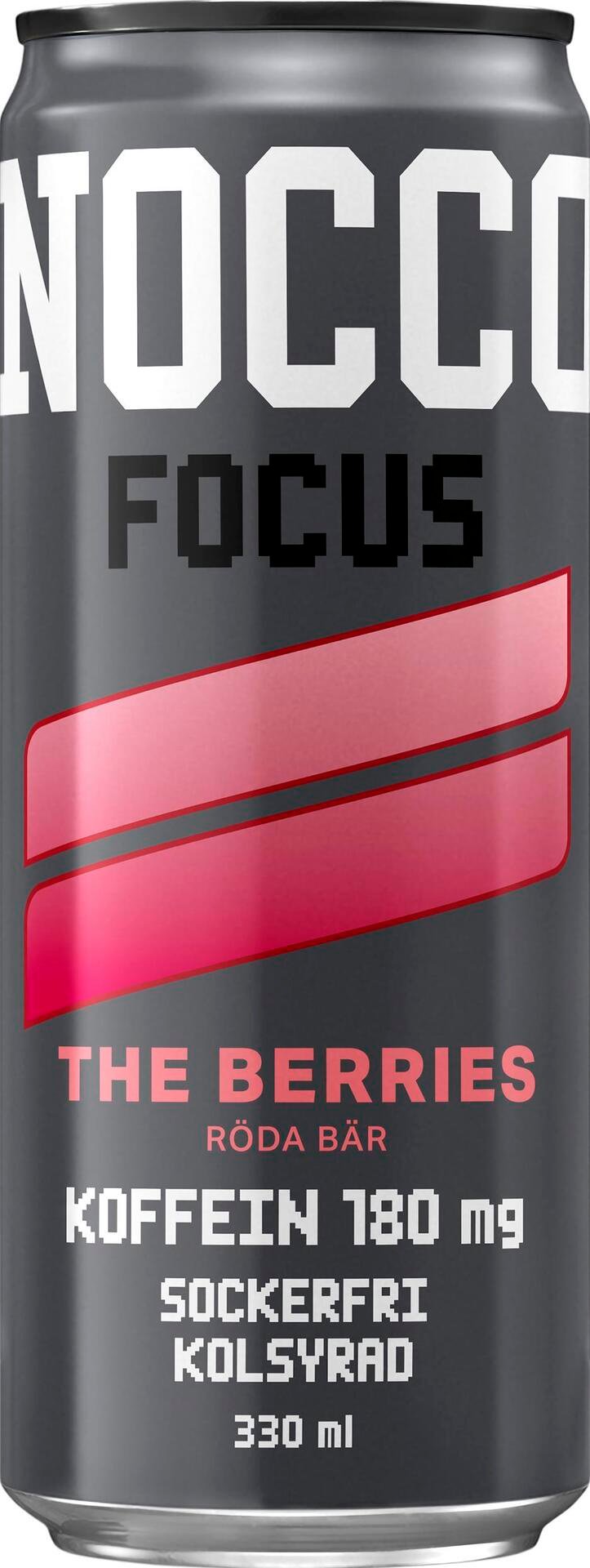 NOCCO Focus The Berries Röda Bär 33 cl