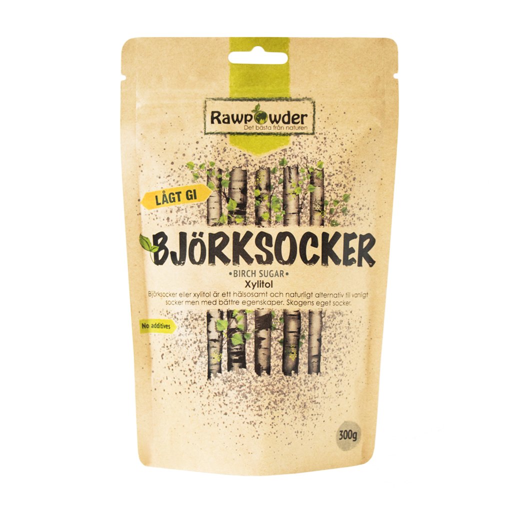 Rawpowder Björksocker 300 g