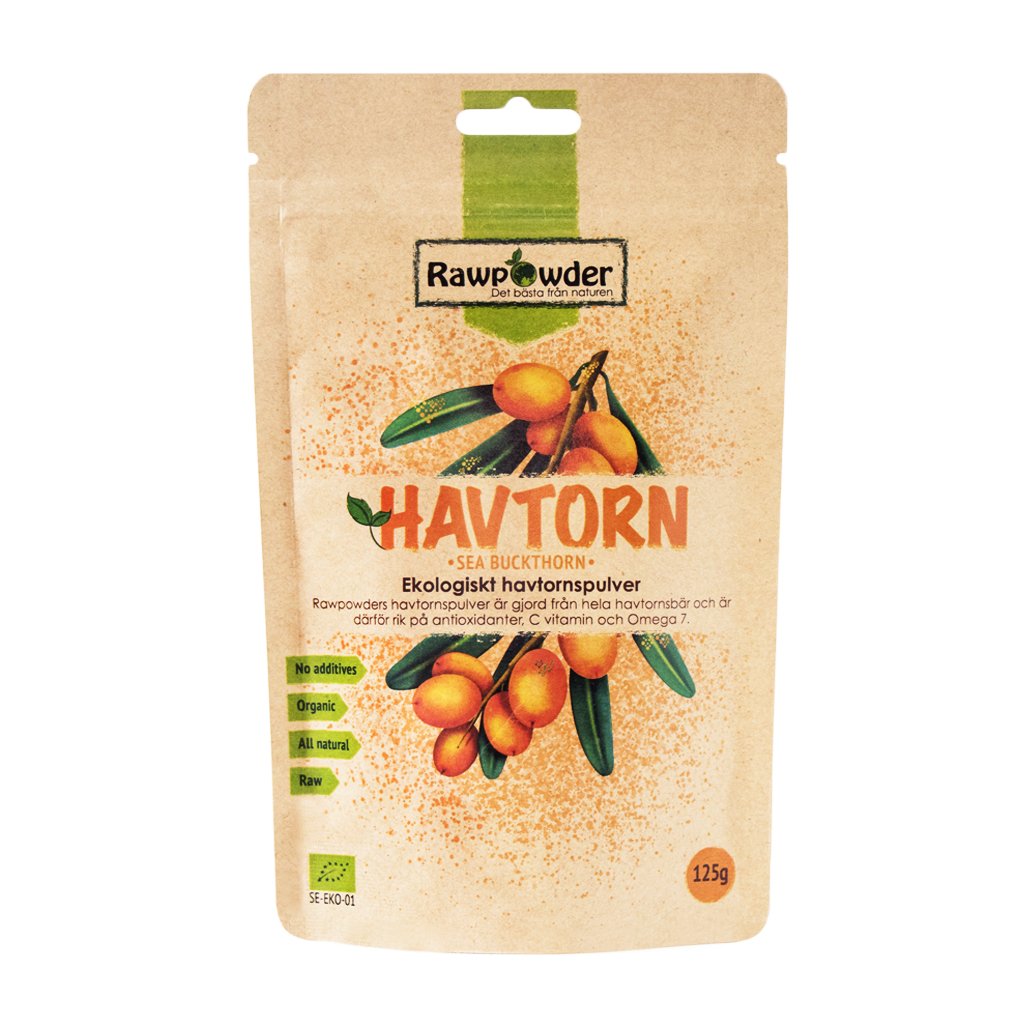 Rawpowder Havtorn Pulver 125 g