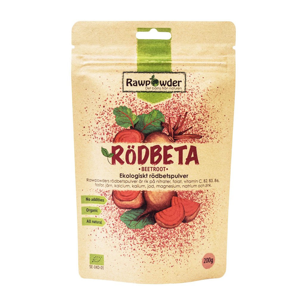 Rawpowder Rödbetspulver 200 g EKO