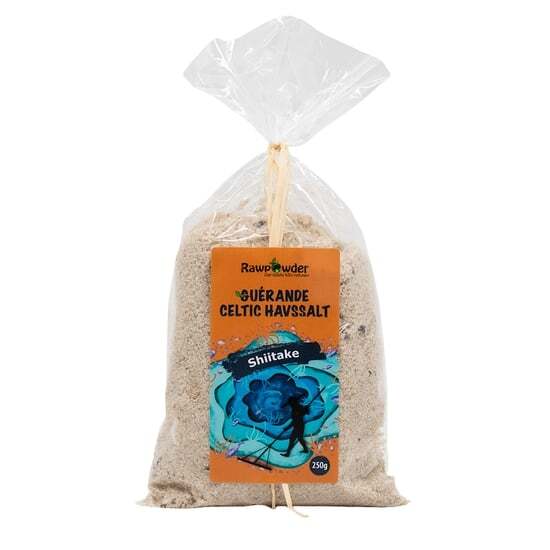 Rawpowder Guérande Celtic Havssalt − Shiitake 250 g