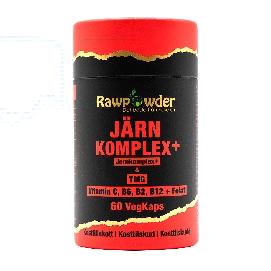 Rawpowder Järn Komplex+ 60 VegKaps