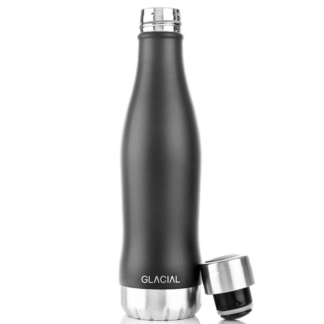 GLACIAL Matte Black 400 ml