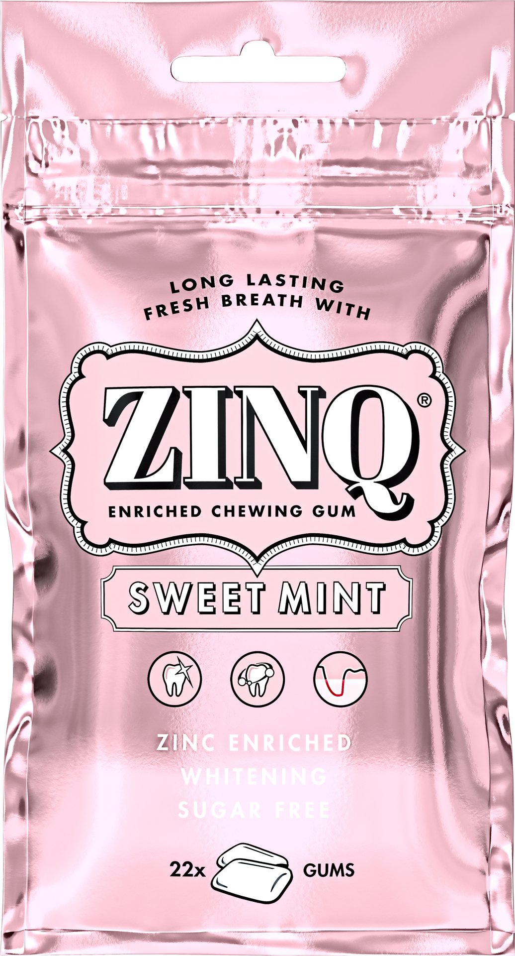 Zinq Sweetmint Tuggummi 22 st