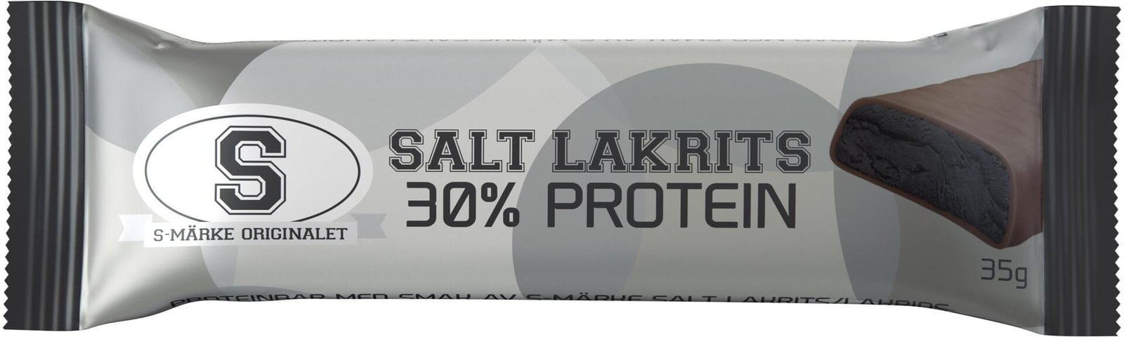 S-märke Bar Salt Lakrits 35 g