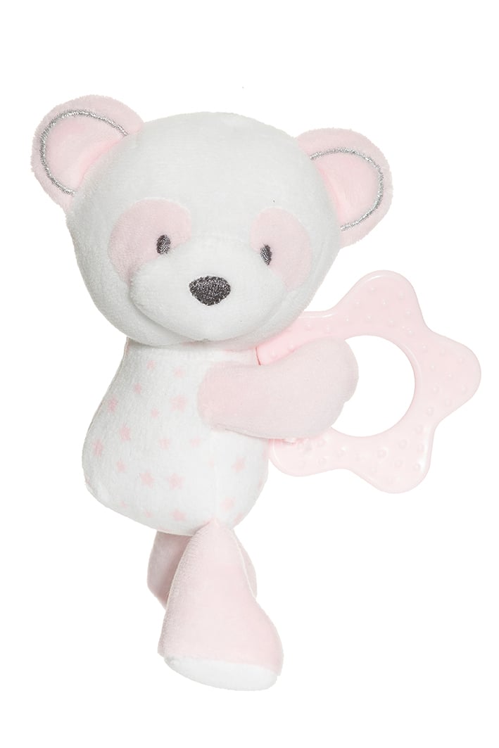 Fresh Kid Panda! Panda! Bitleksak m. Skallra Rosa