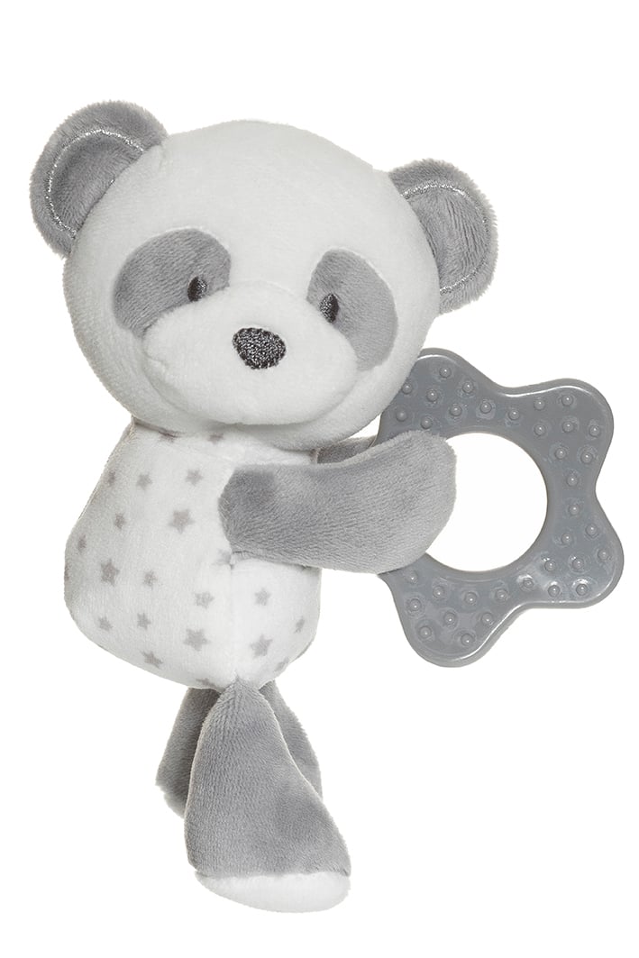 Fresh Kid Panda! Bitleksak & Skallra Grå 1 st