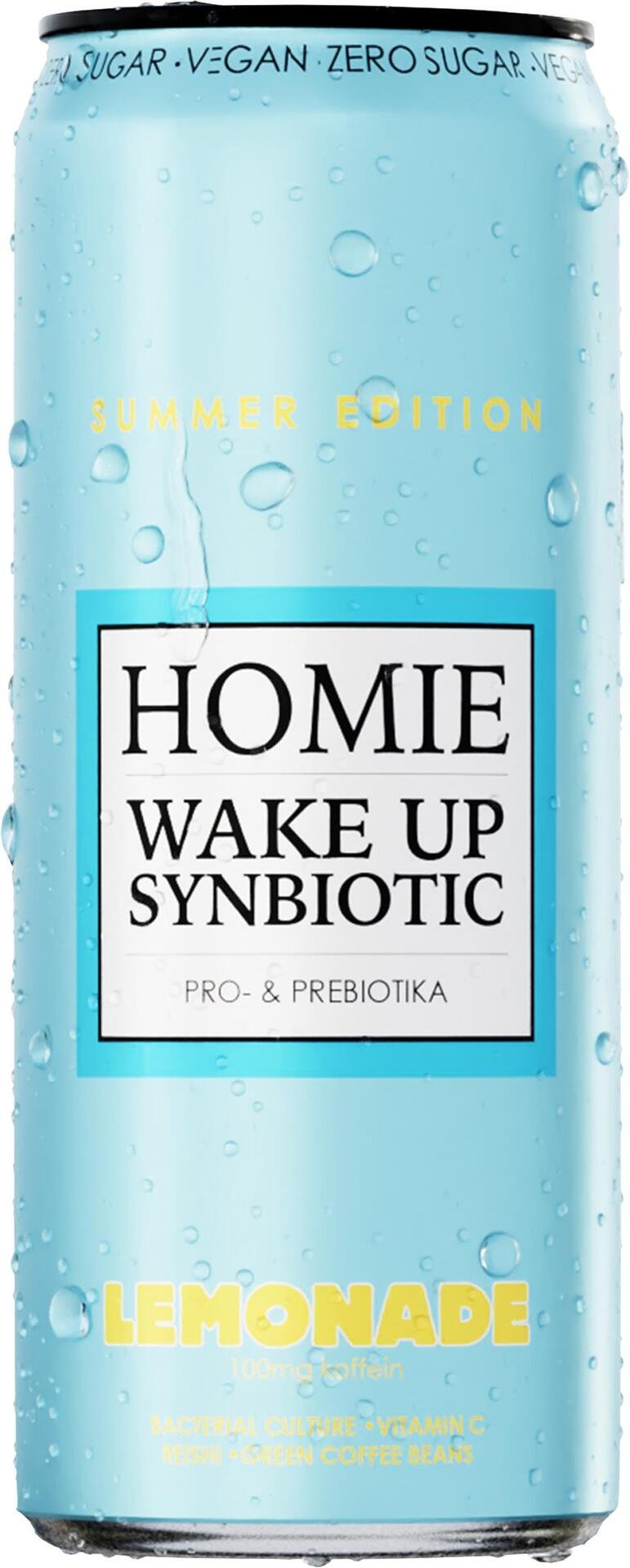 Wake Up Synbiotic Lemonade 330ml