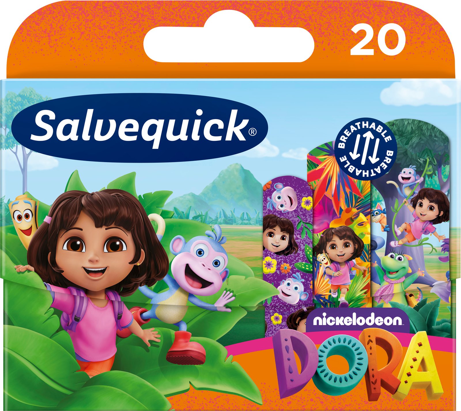 Salvequick Dora Barnplåster 20 st
