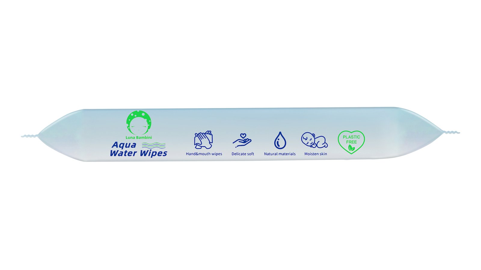 Luna Bambini Aqua Water Wipes 1 x 20 st