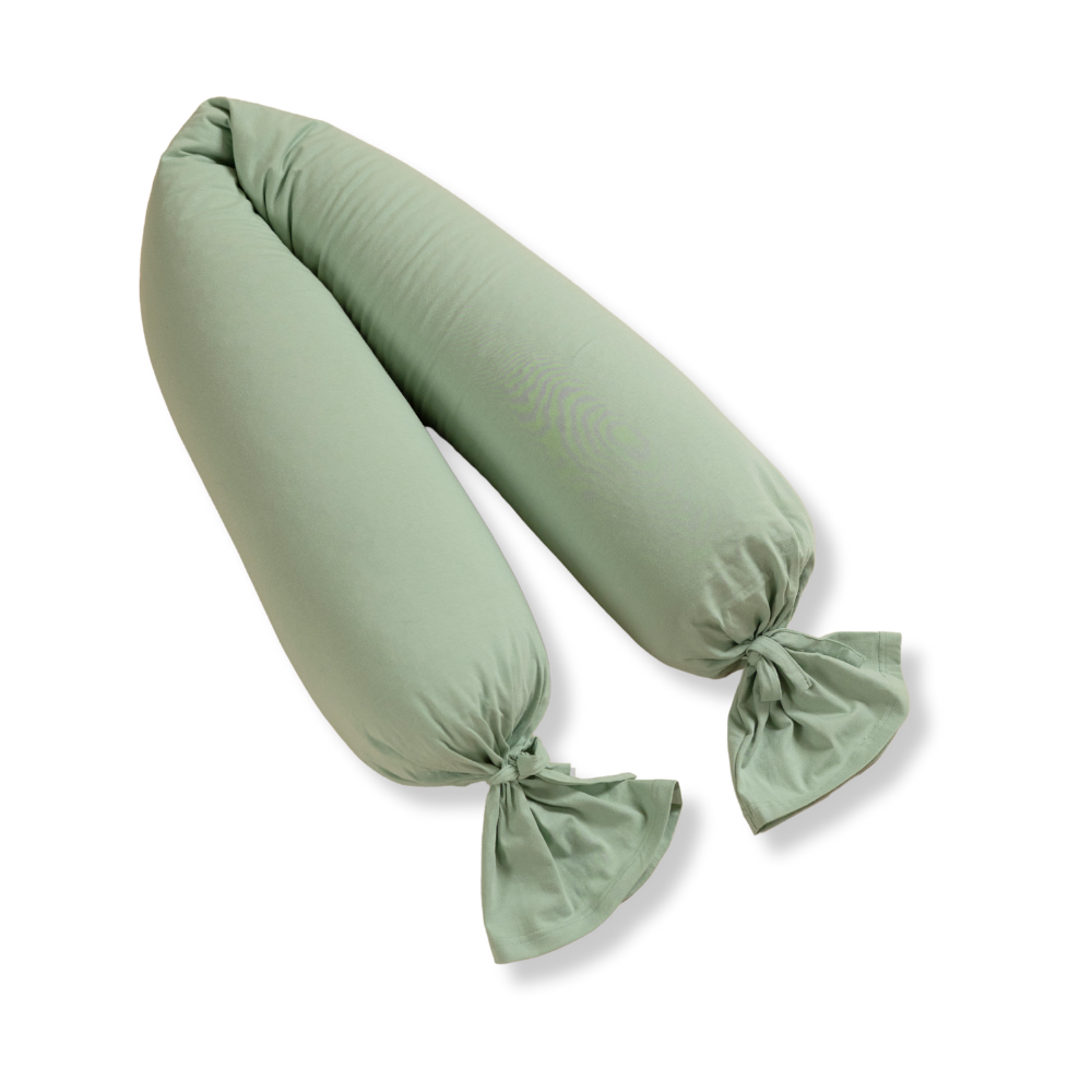 Luna Bamibini Gravid och Amningskudde Salviagrön