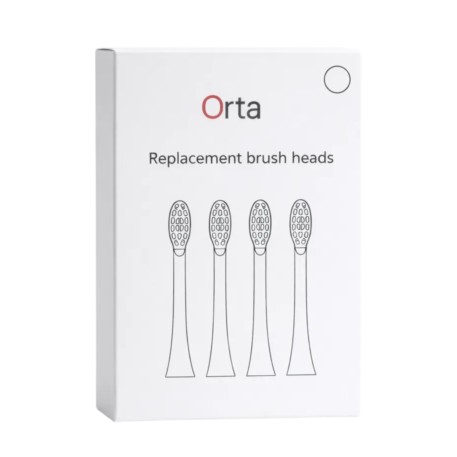 Orta Du-Pont borsthuvuden White