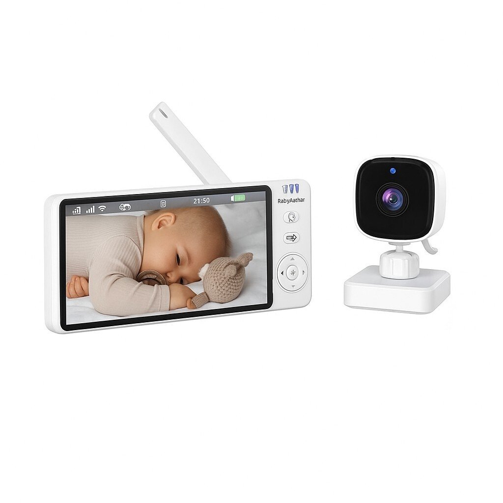 Luna Bambini Babymonitor Pro 5.0 inch Home & Travel