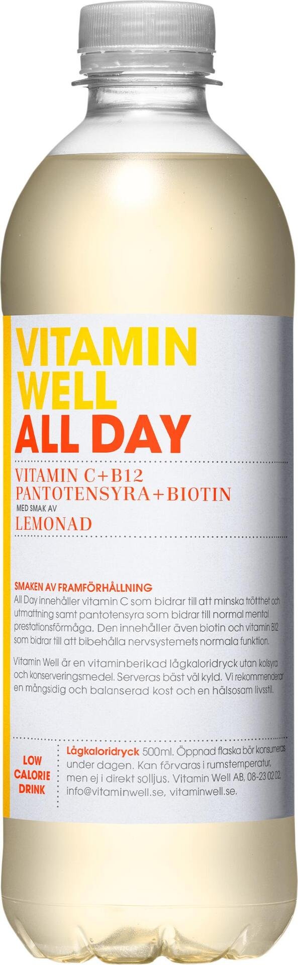 Vitamin Well All Day 500 ml