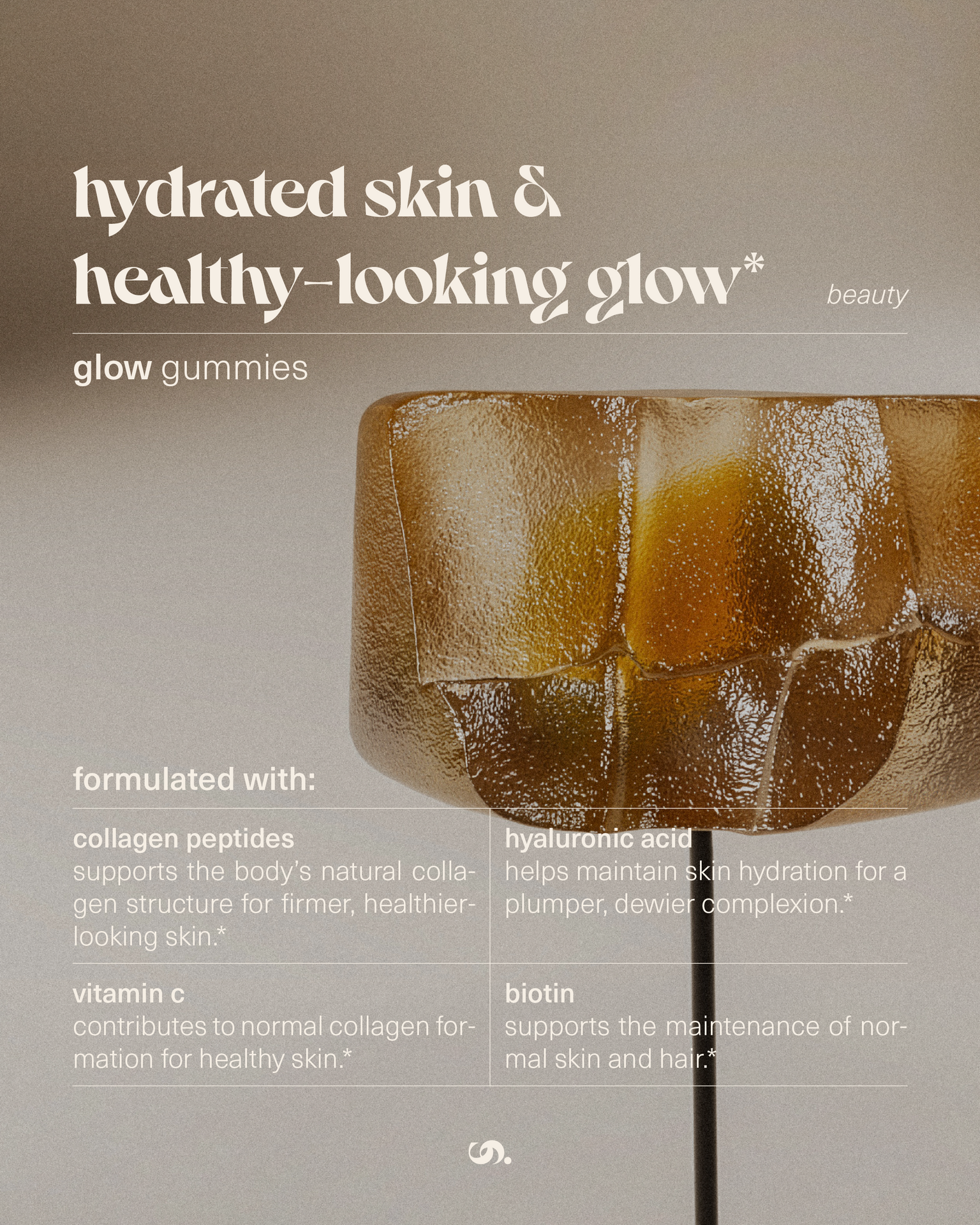 Caene Glow Skin & Hair Gummies 60 st