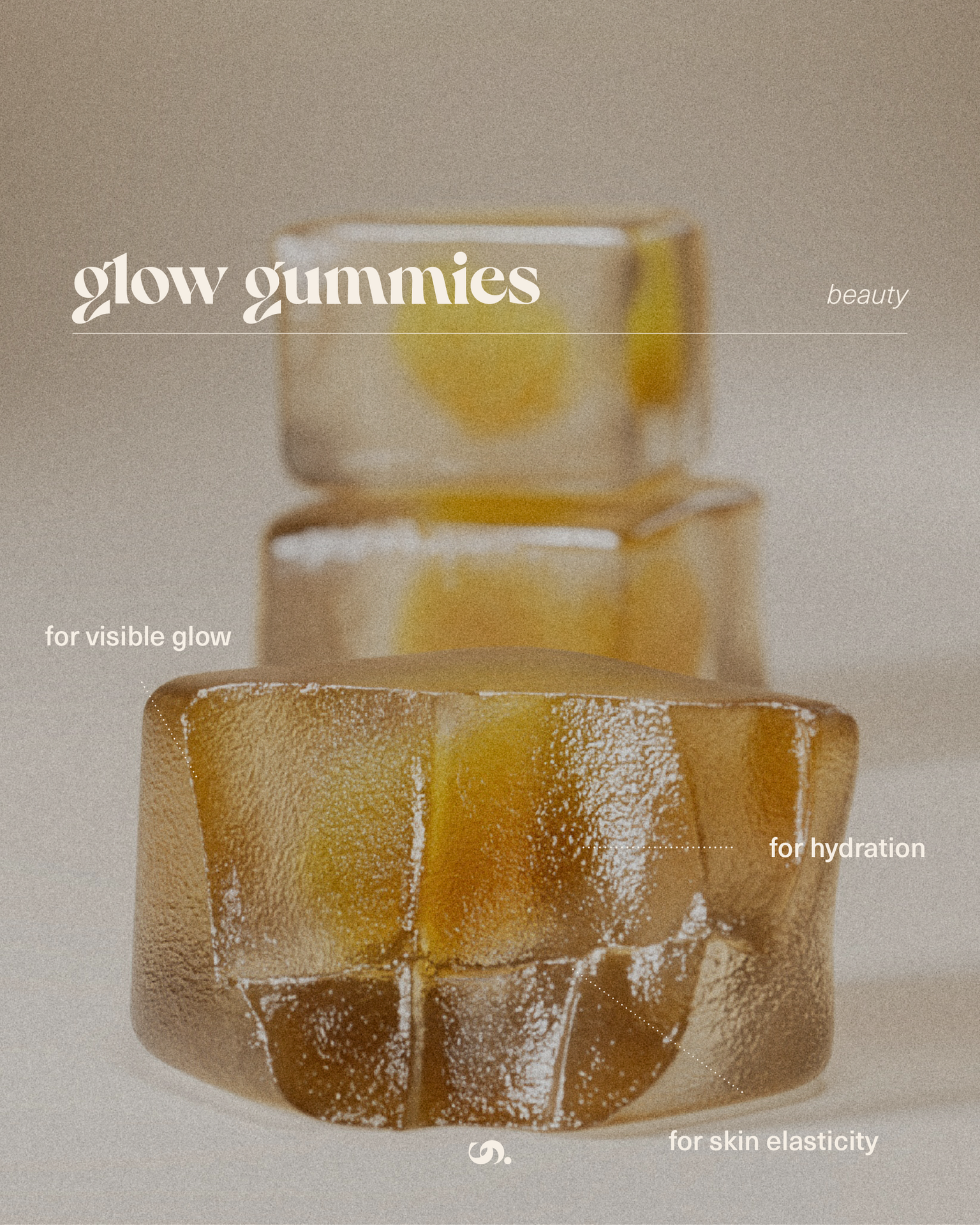 Caene Glow Skin & Hair Gummies 60 st