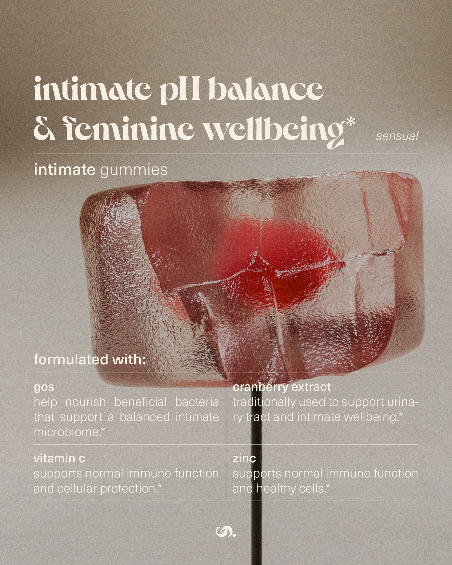 Caene Intimate Comfort Gummies 60 st
