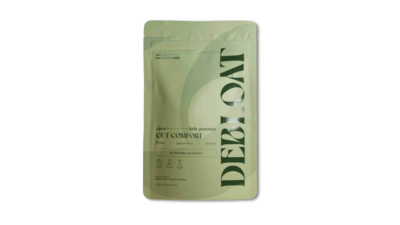 Caene Debloat Gut Comfort Gummies 60 st