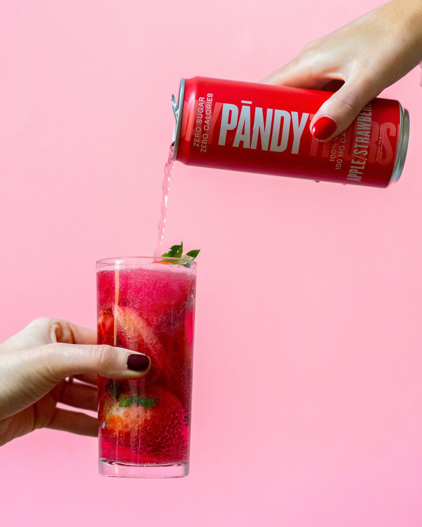 Pändy Energy Drink Apple & Strawberry 330 ml