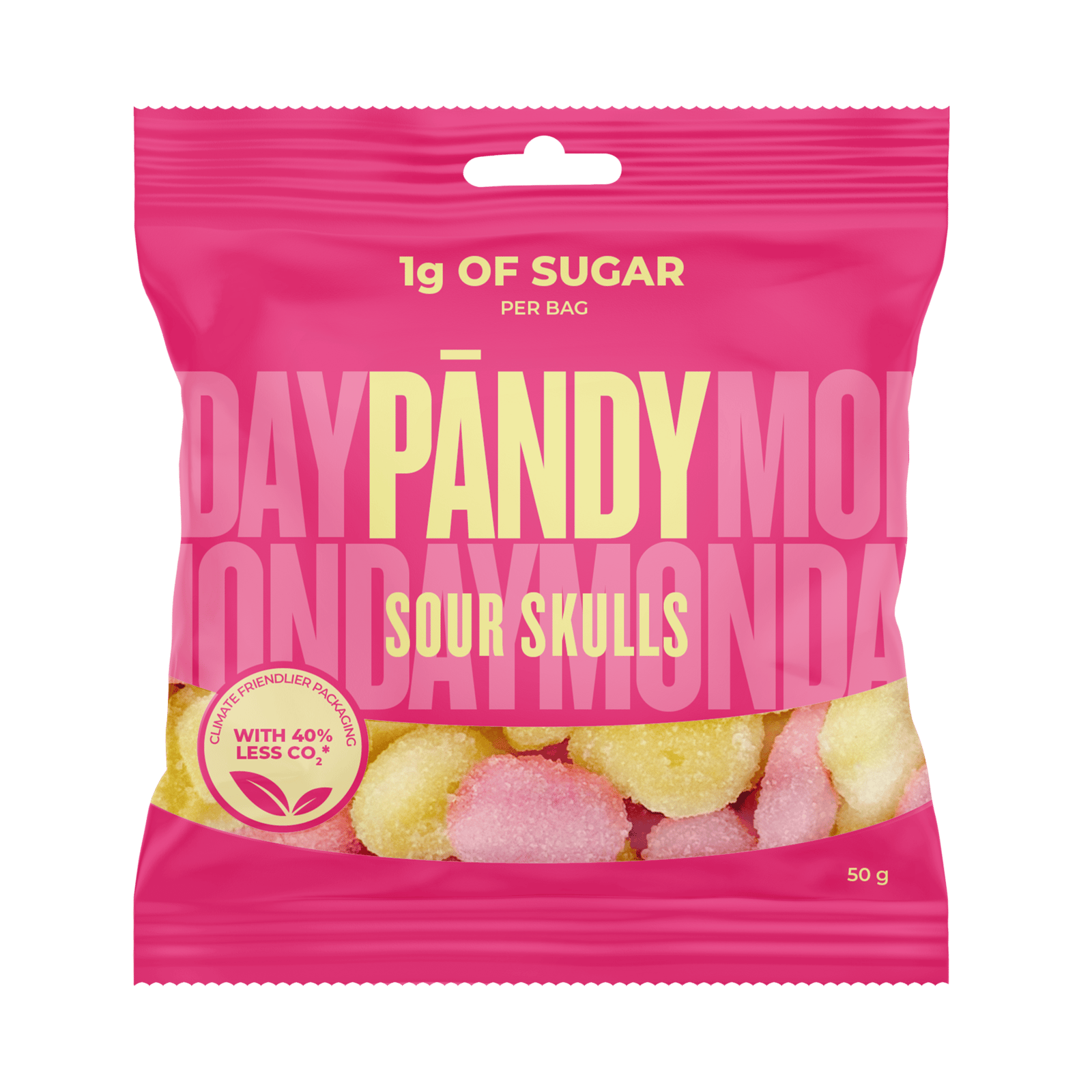 Pändy Candy Sour Skulls 50 g