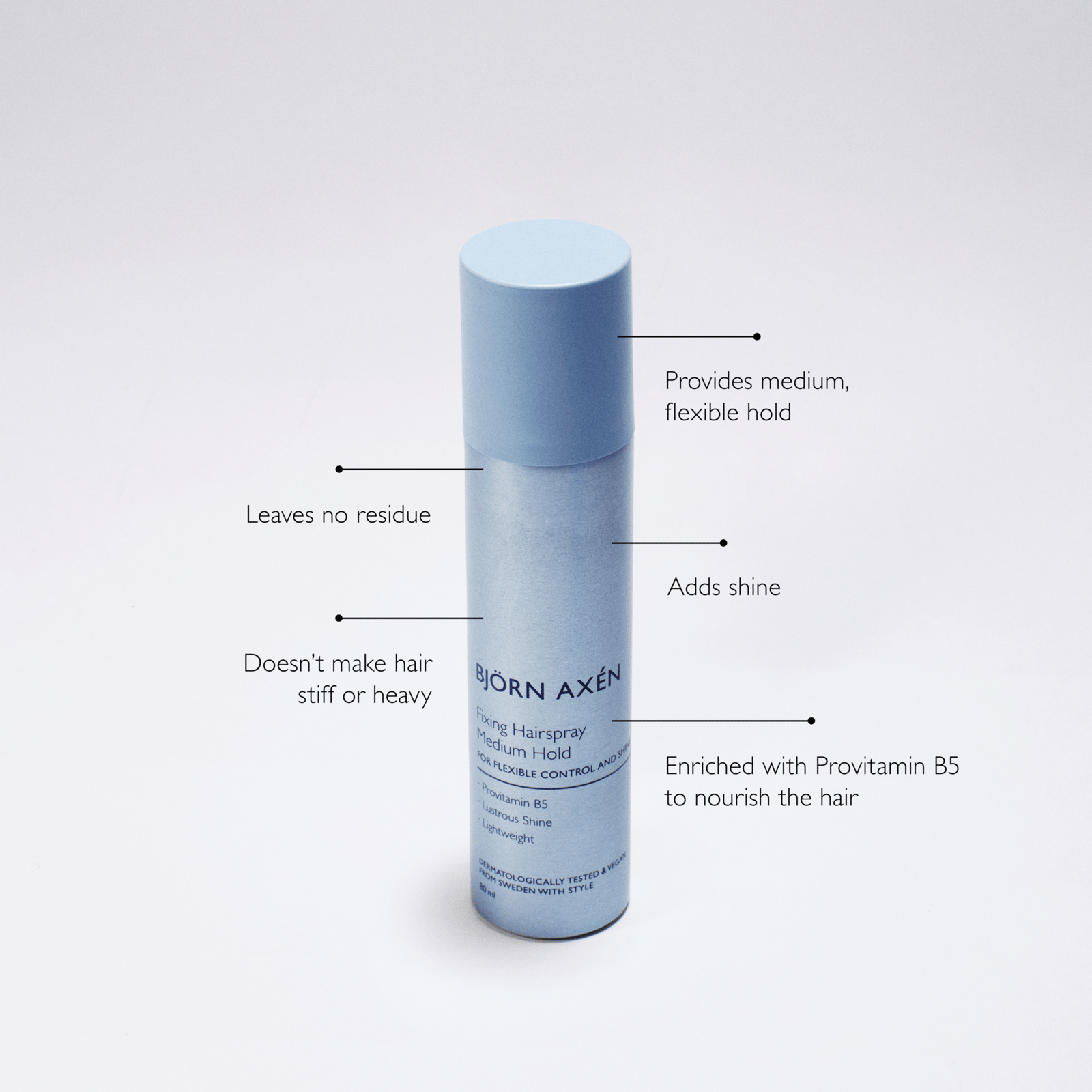 Björn Axén Fixing Hairspray Travel Size 80 ml