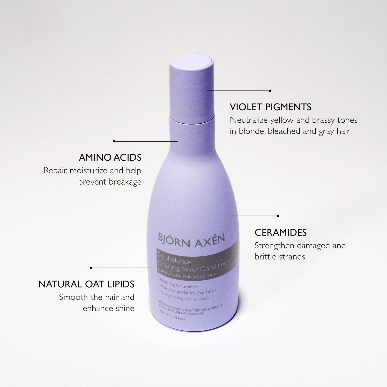 Björn Axén Cool Blonde Coloring Silver Conditioner 250 ml