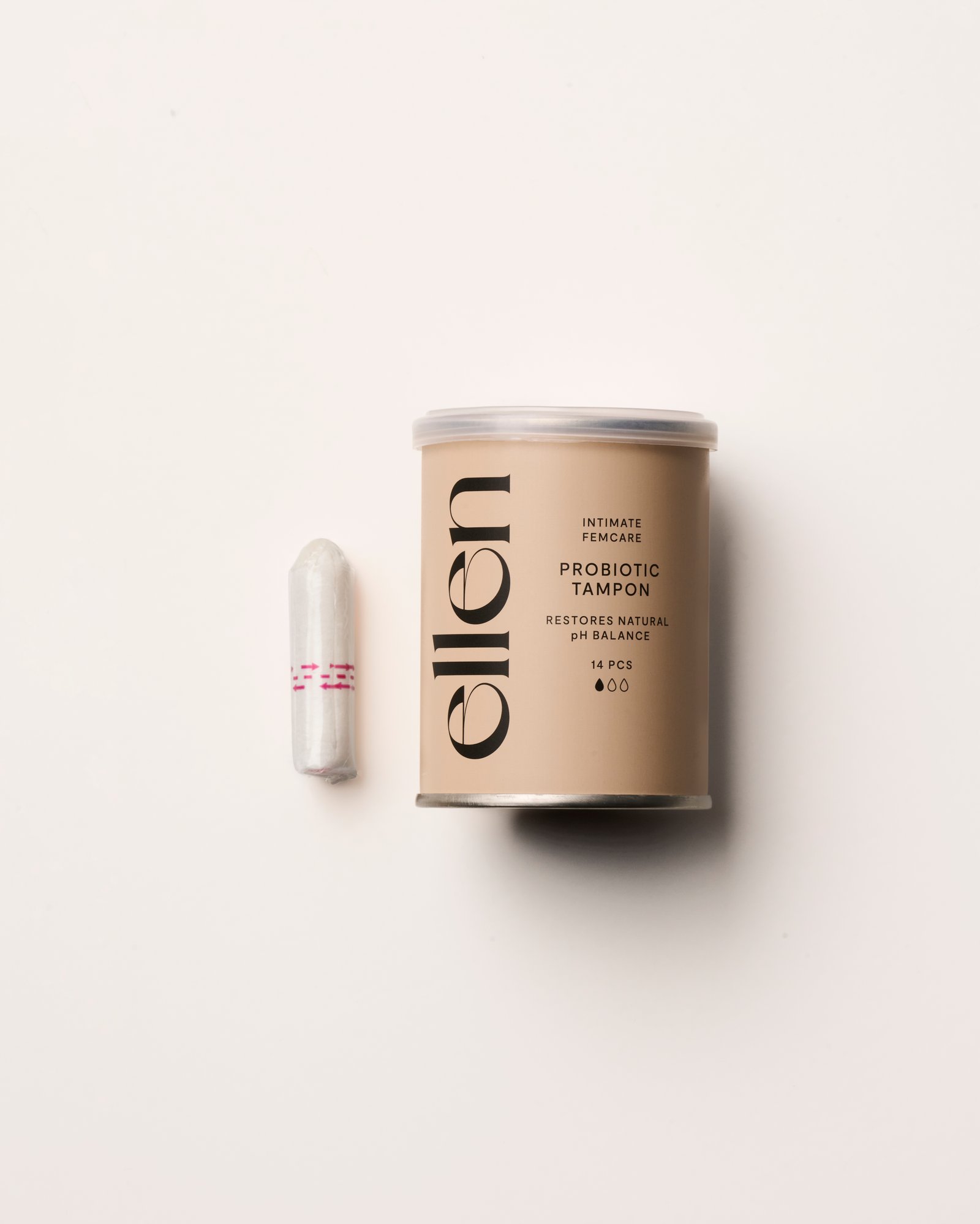 Ellen Probiotic Tampon Light 14 st
