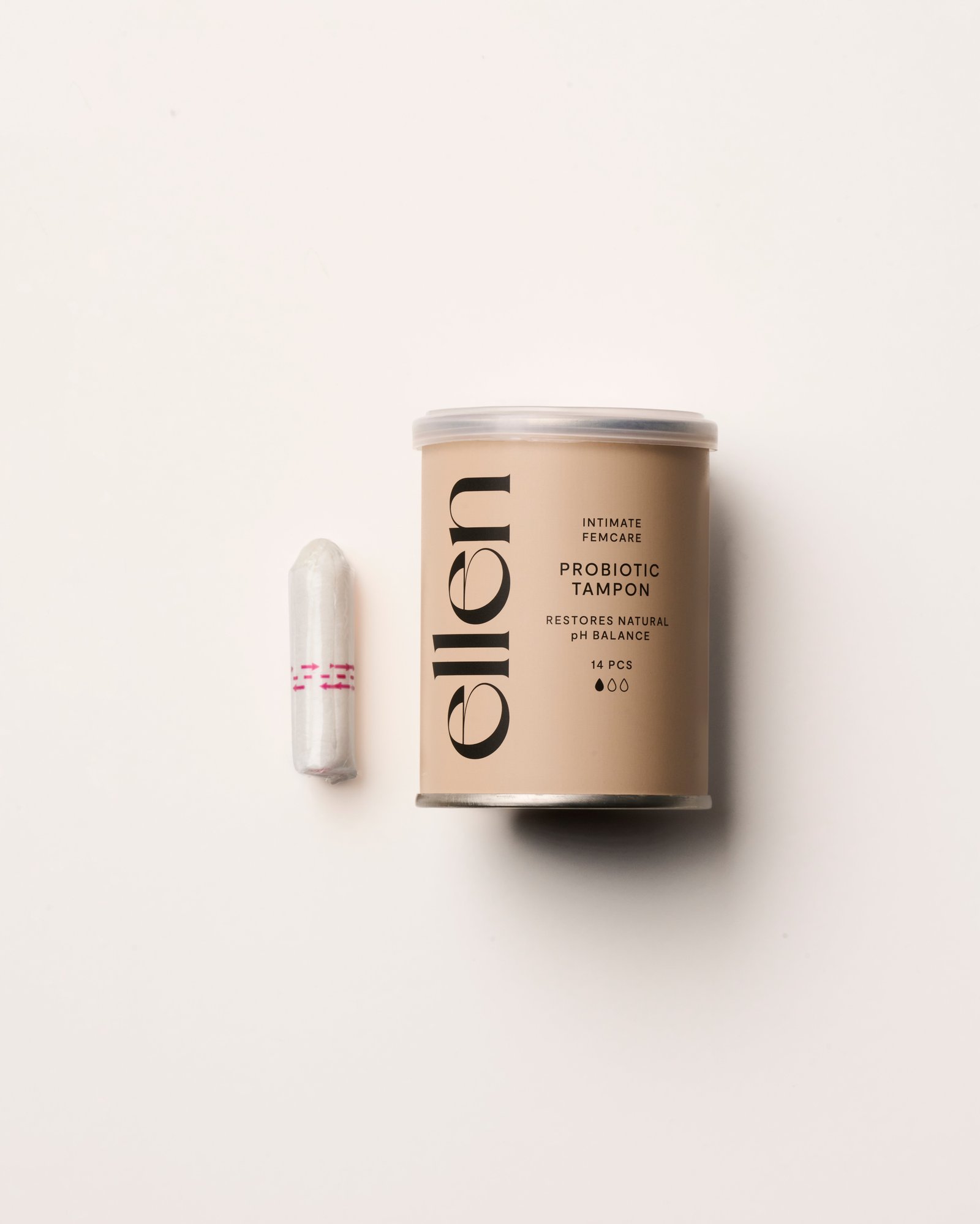 Ellen Probiotic Tampon Light 14 st