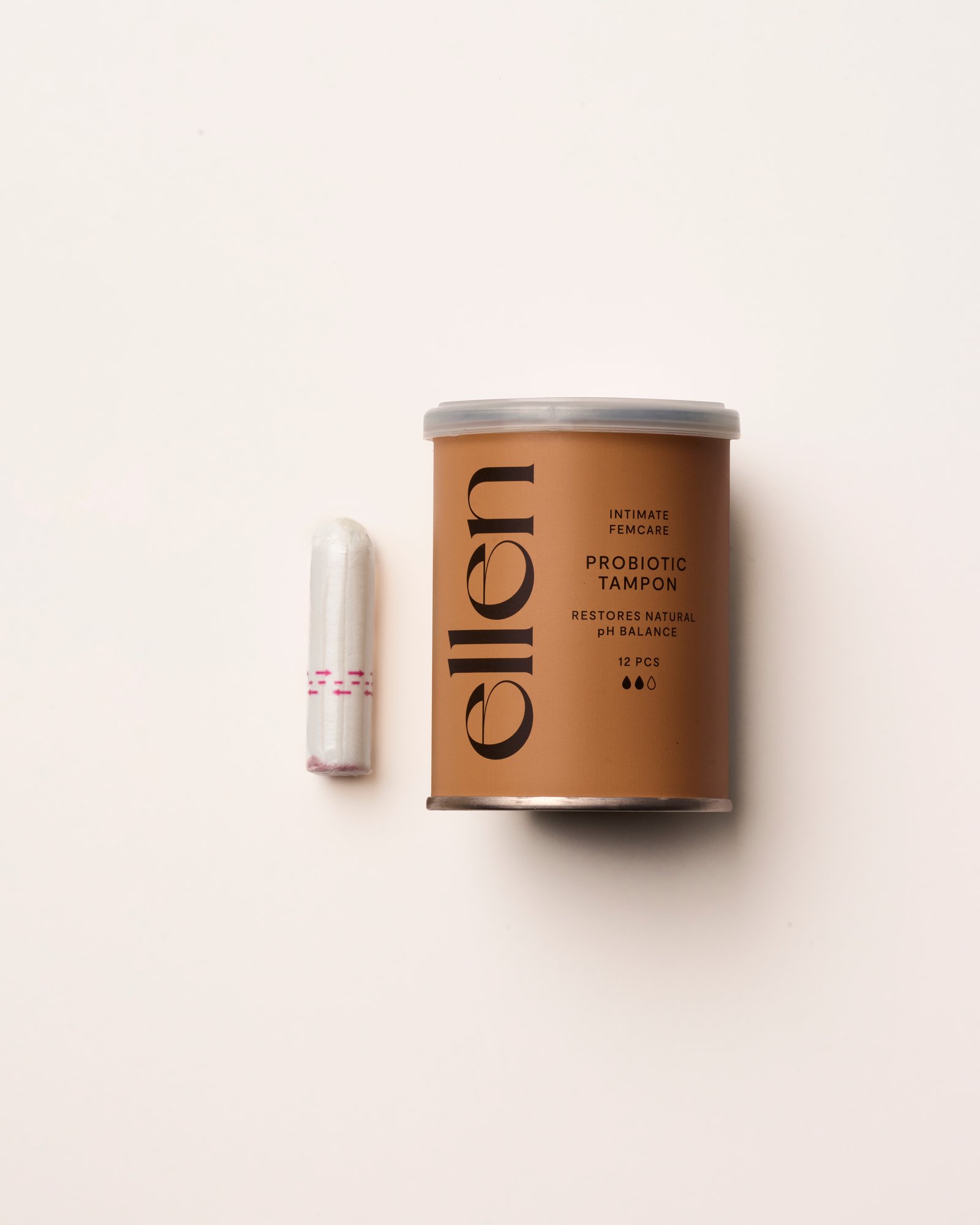 Ellen Probiotic Tampon Medium 8 st