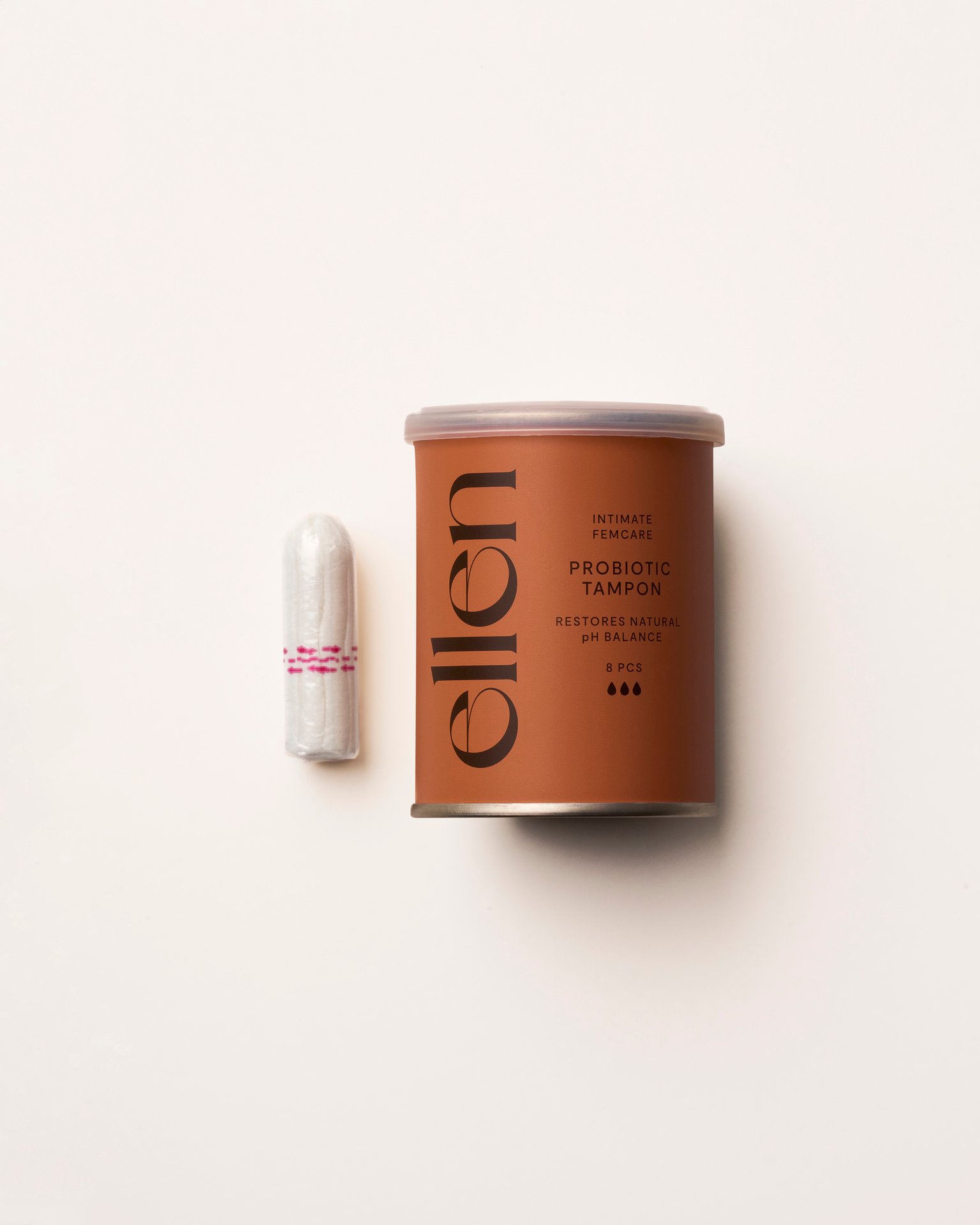 Ellen Probiotic Tampon Rich 8 st