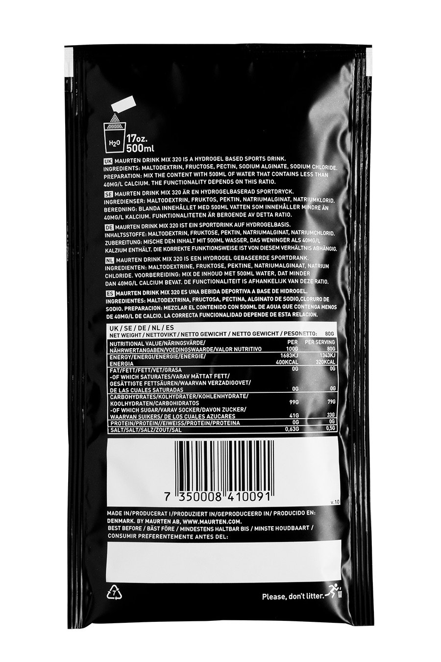 MAURTEN Drink Mix 320 Box 14 portionsförpackningar