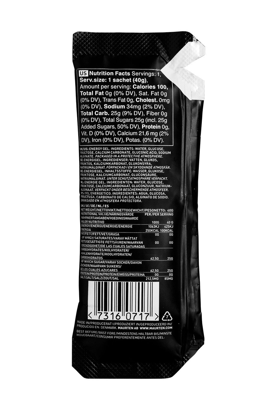 MAURTEN Gel 100 Box 12 portionspåsar