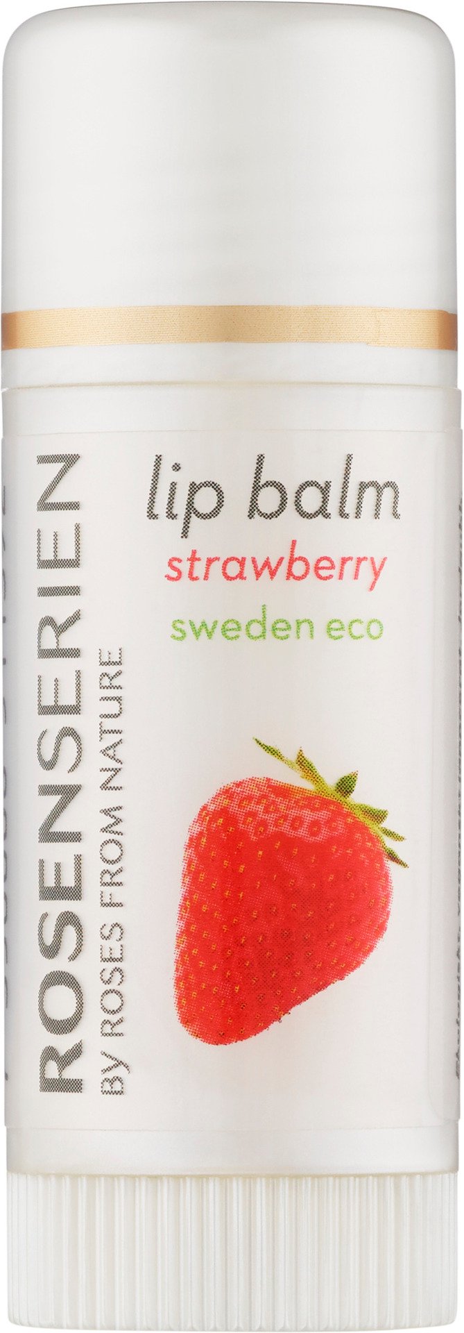 Rosenserien Lip Balm Jordgubb 7,5 ml