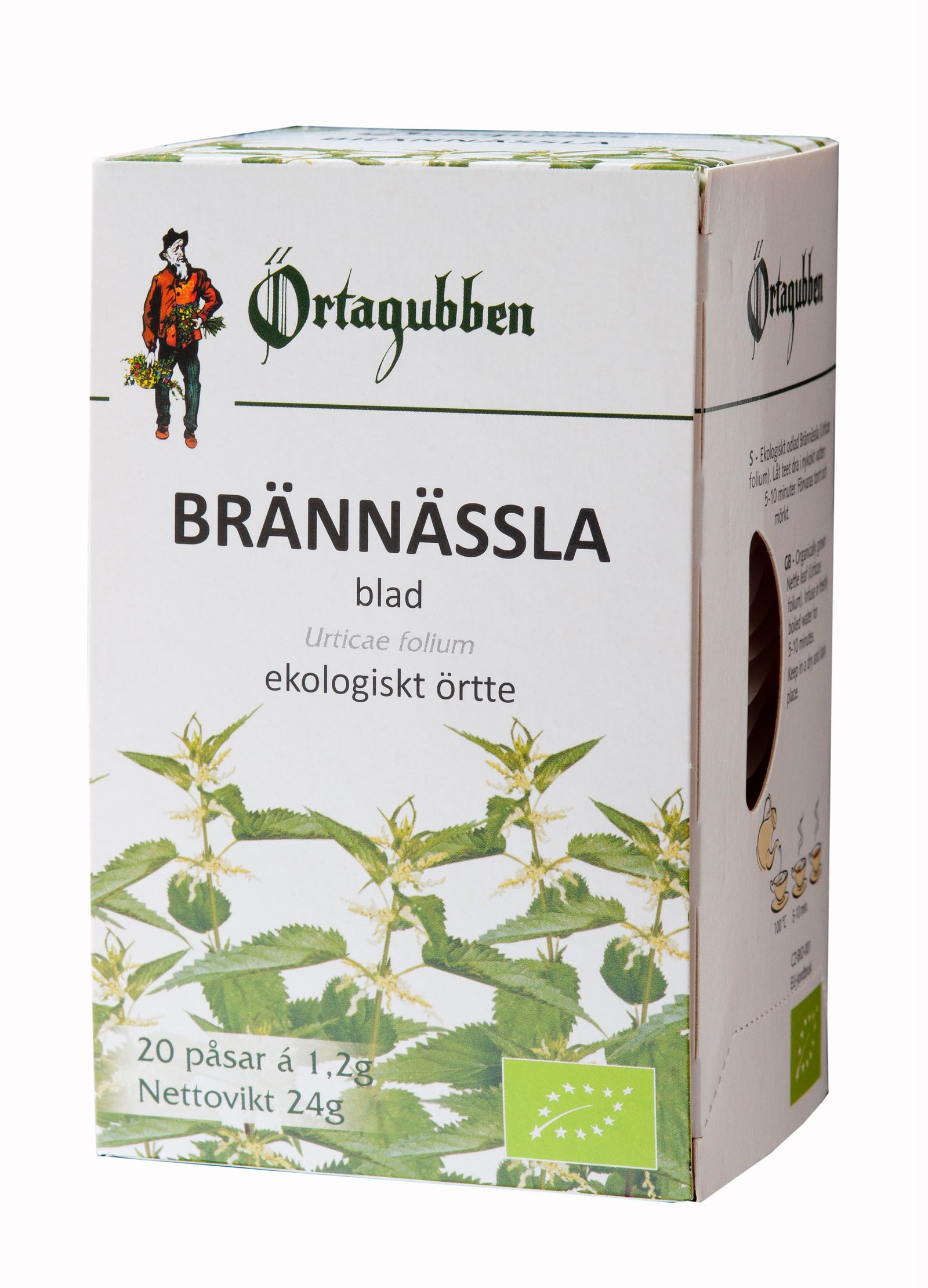 Örtagubben Brännässla blad Te-påsar 20x1,2gr