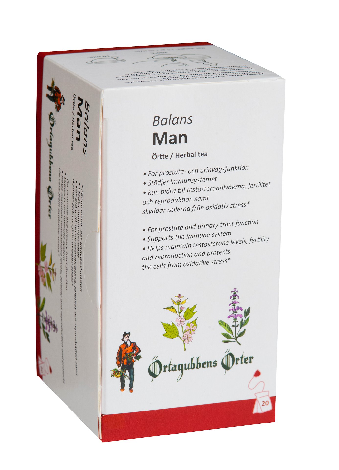 Örtagubbens Örter Balans Man 1,5 g x 20 Tepåsar
