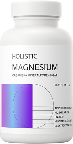 Holistic Magnesium Komplex 120mg 90 vegetabiliska kapslar