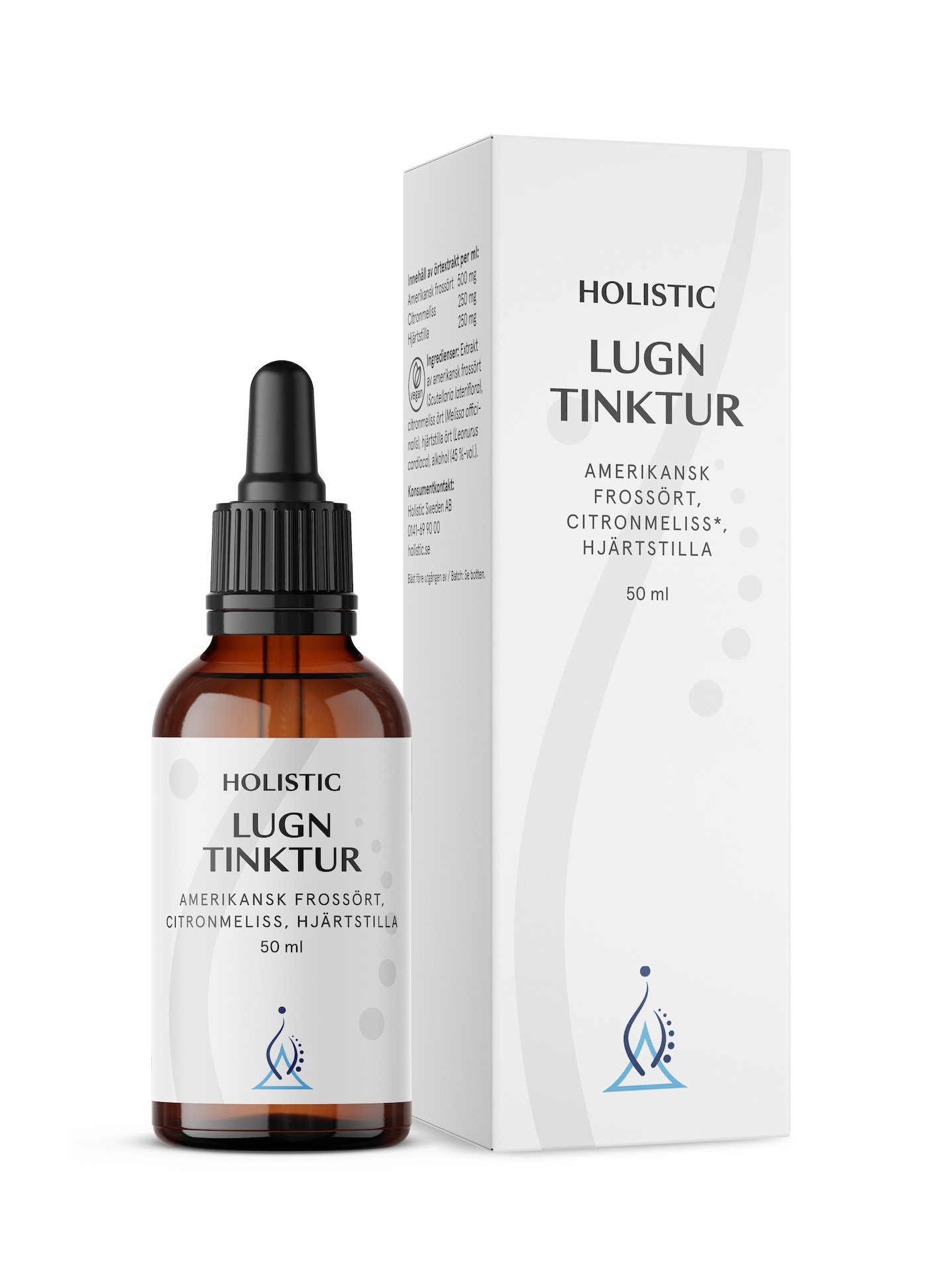 Holistic Lugn Tinktur 50 ml